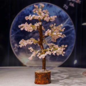 Rose Quartz Crystal Tree