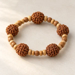 5 Rudraksha Energy Bracelet